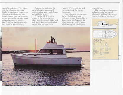 Mainship 1980s Brochure