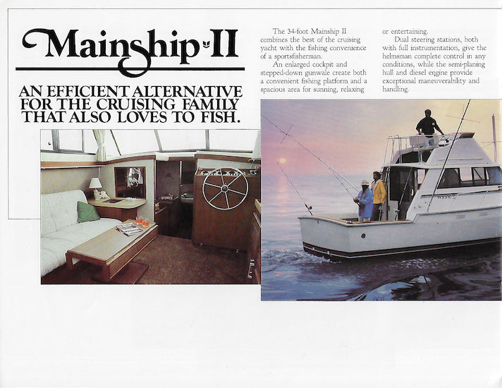 Mainship 1980s Brochure