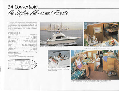Silverton 1985 Brochure