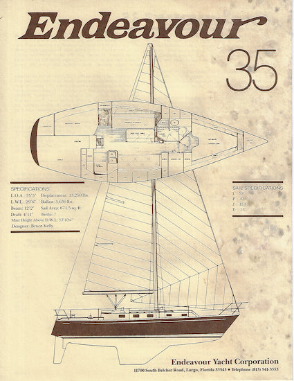 Endeavour 35 Brochure