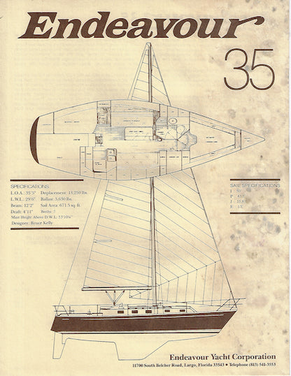 Endeavour 35 Brochure