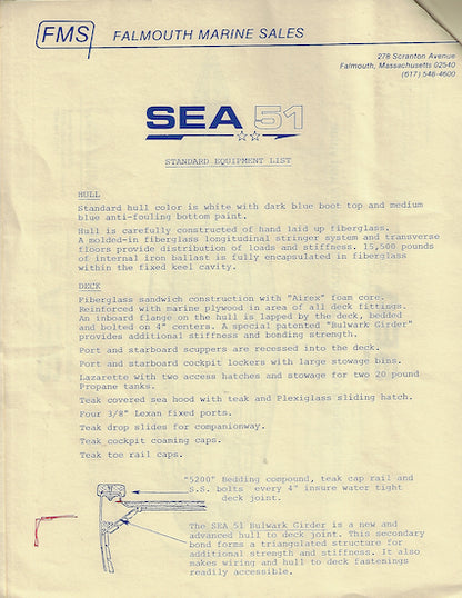 Sea 51 Brochure