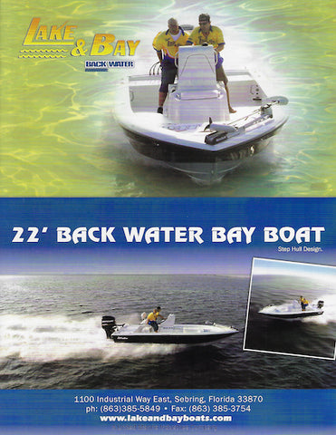 Lake & Bay Backwater 22 Brochure