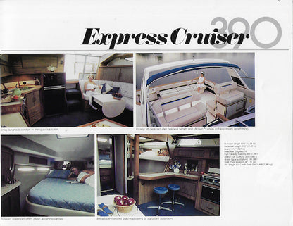 Sea Ray 1985 Sport Yachts Brochure