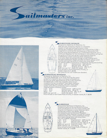 Sailmaster Brochure