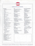 Florida Bay Coaster 50 Specification Brochure