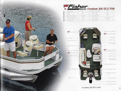 Fisher 2000 Pontoon & Deck Brochure