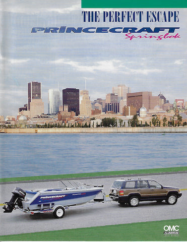 Princecraft 1995 Fishing Brochure