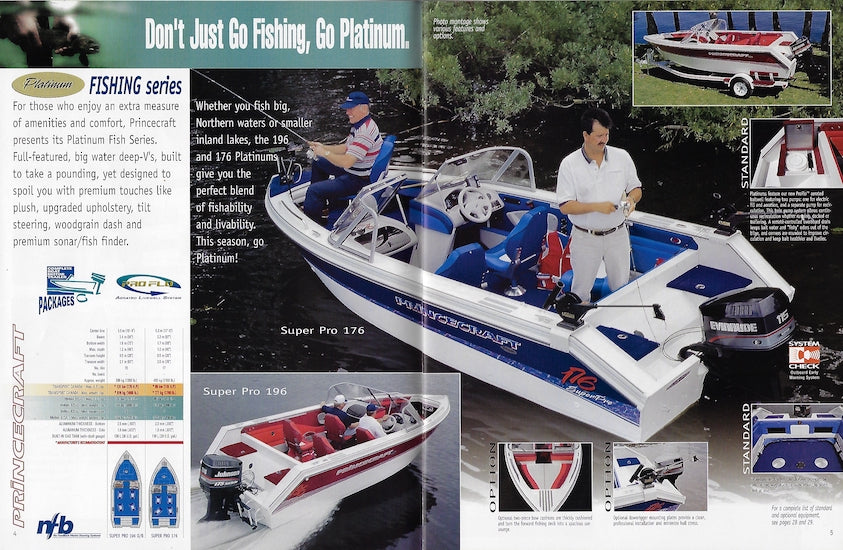 Princecraft 1998 Fishing Brochure