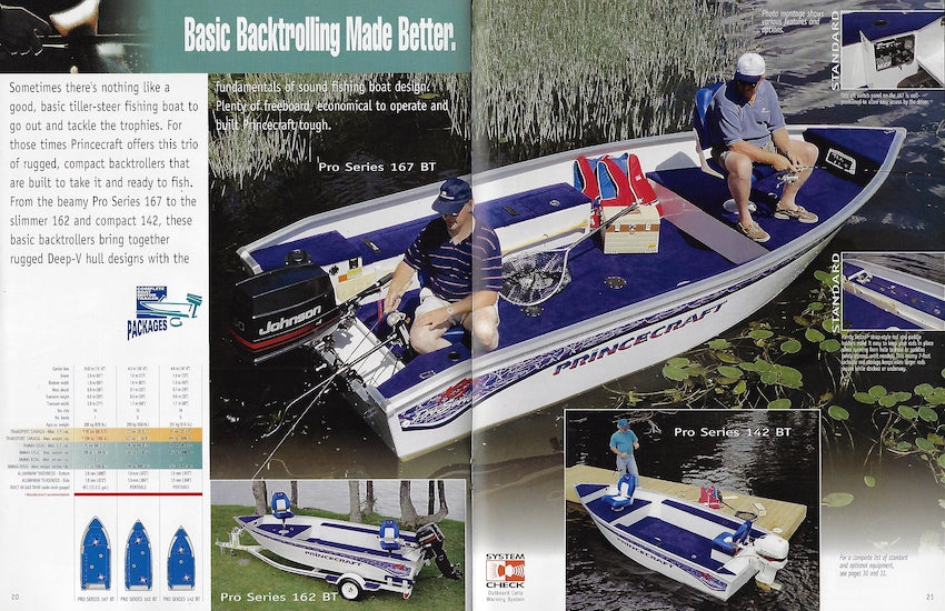 Princecraft 1998 Fishing Brochure – SailInfo I boatbrochure.com