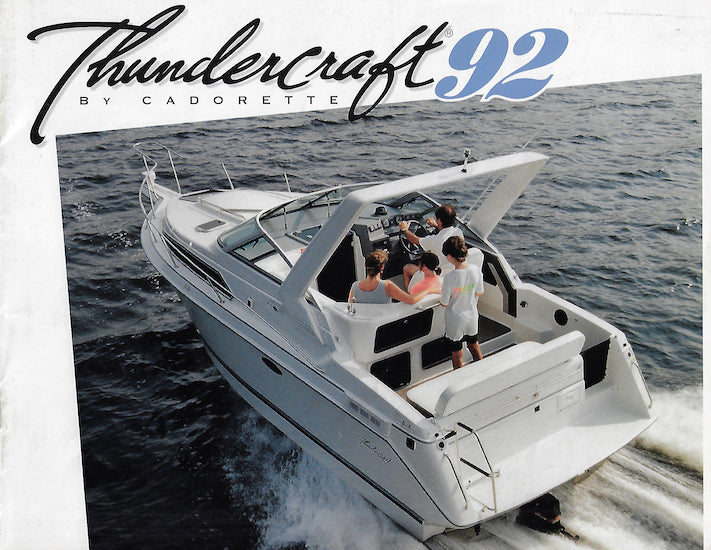 Thundercraft 1992 Brochure