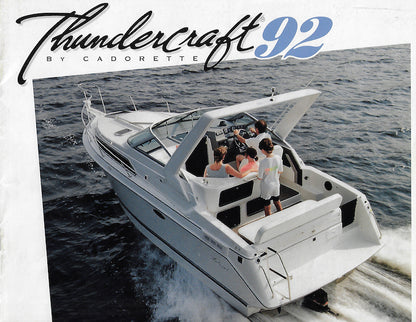 Thundercraft 1992 Brochure