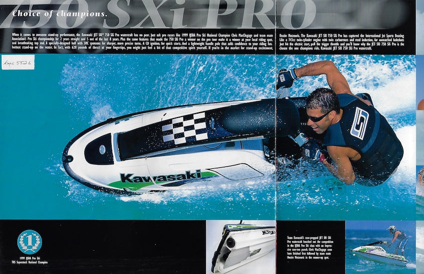 Kawasaki 2000 Jet Ski Brochure