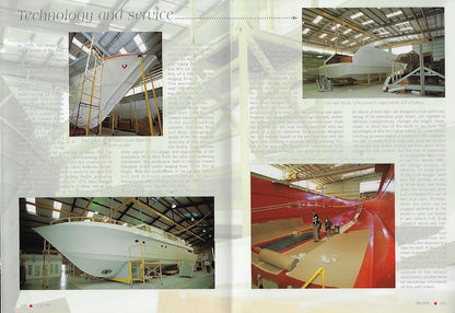 Lazzara Yachts International Magazine Reprint Brochure