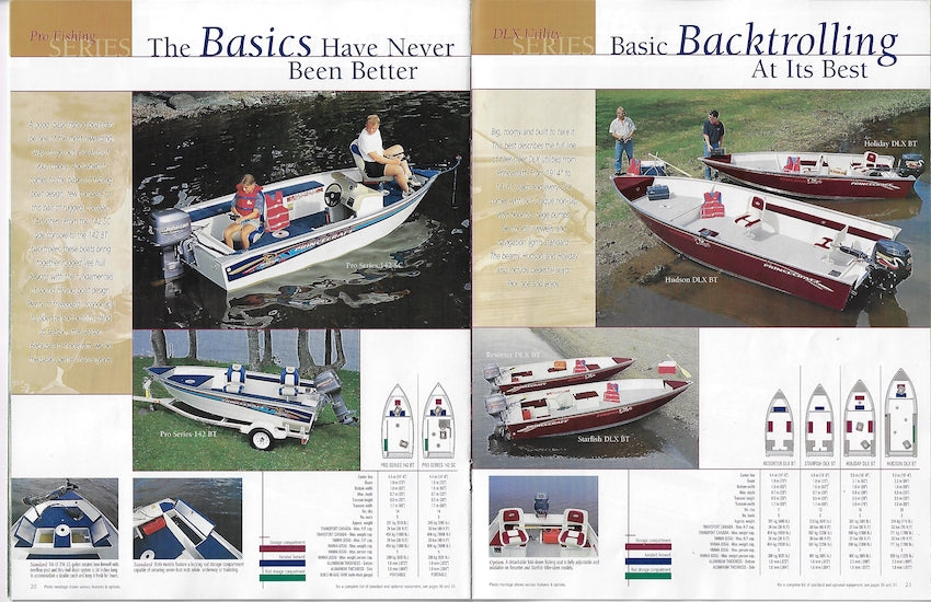 Princecraft 2000 Fishing Brochure