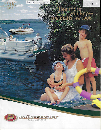 Princecraft 2000 Pontoon & Deck Boats Brochure
