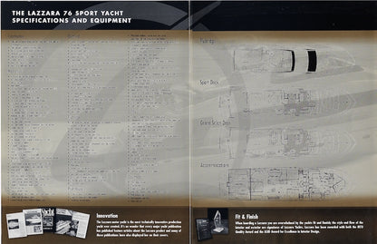 Lazzara 76 Specification Brochure