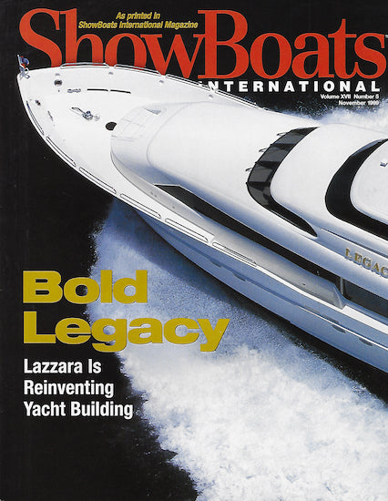 Lazzara Showboats International Magazine Reprint Brochure
