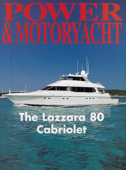 Lazzara 80 Power & Motoryacht Magazine Reprint Brochure