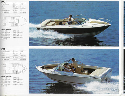 Grew 1980 Sportboats Brochure