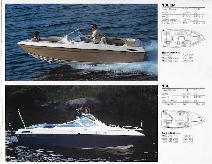 Grew 1980 Sportboats Brochure