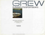 Grew 1980 Sportboats Brochure