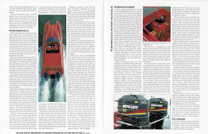 Douglas Skater 28 Powerboat Magazine Reprint Brochure
