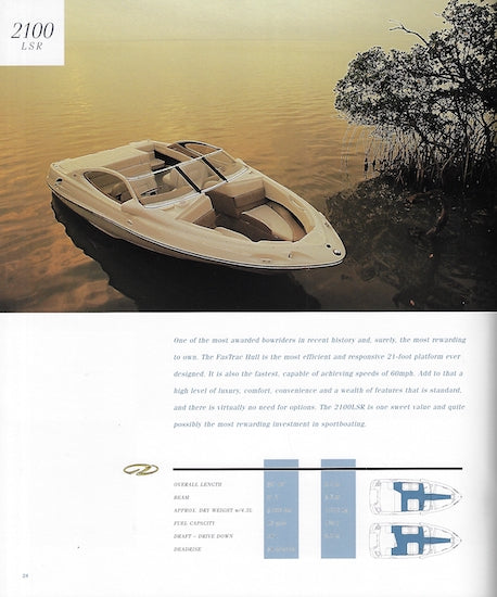 Regal 2000 Sportboats Brochure