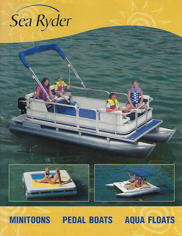 Sea Ryder 2003 Pontoon Brochure