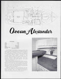 Ocean Alexander 40 Sedan Specification Brochure