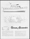 Ocean Alexander 38 Double Cabin Specification Brochure