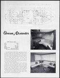 Ocean Alexander 42/46 Double Cabin Specification Brochure