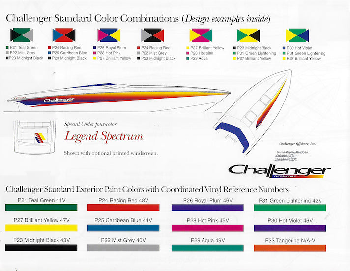 Challenger Exterior Design Planner Brochure