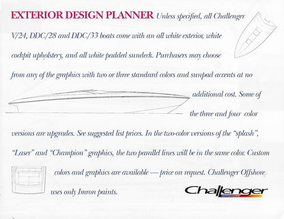 Challenger Exterior Design Planner Brochure