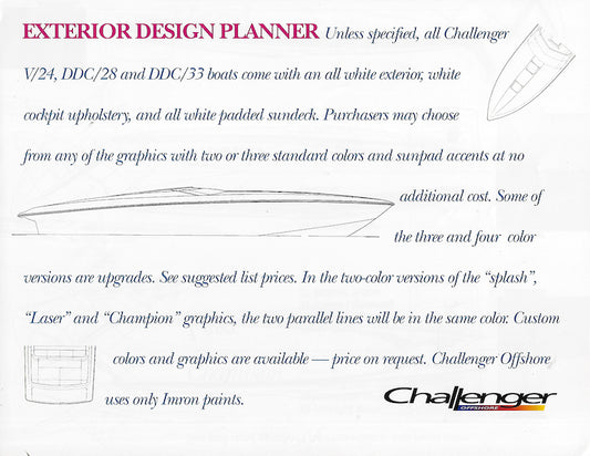 Challenger Exterior Design Planner Brochure