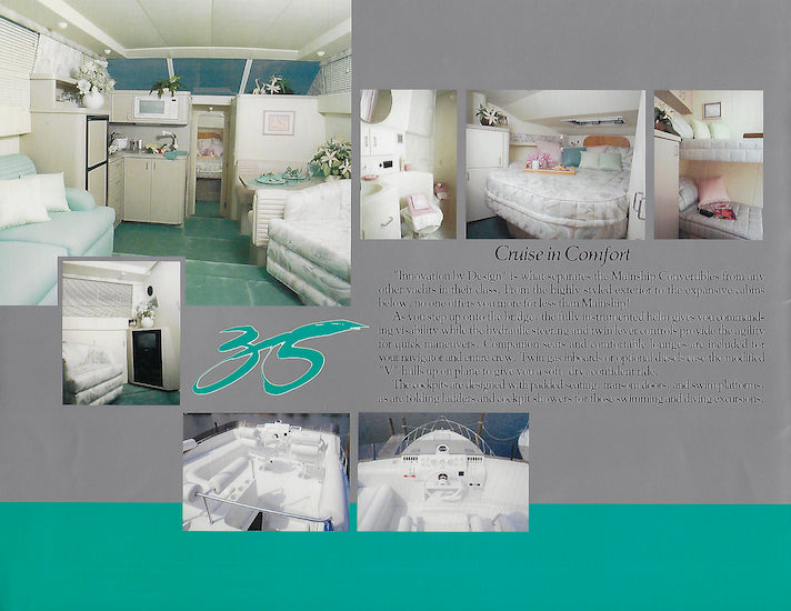 Mainship 1992 Convertible Brochure