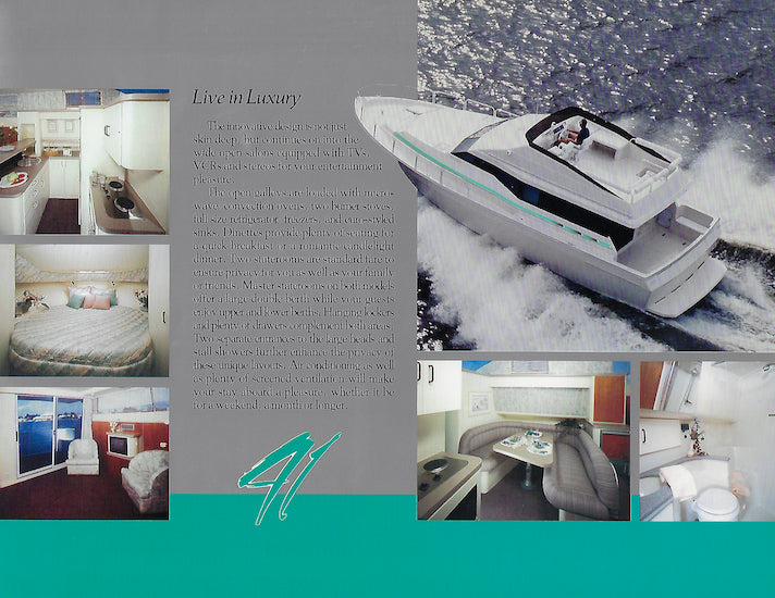 Mainship 1992 Convertible Brochure