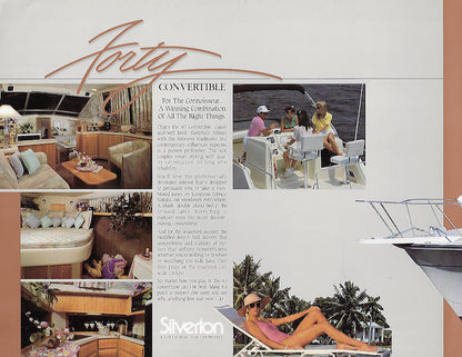 Silverton 40 Convertible Brochure