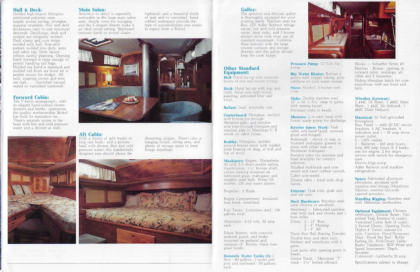 Bristol 41.1 Brochure