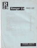 Ranger 29 Brochure