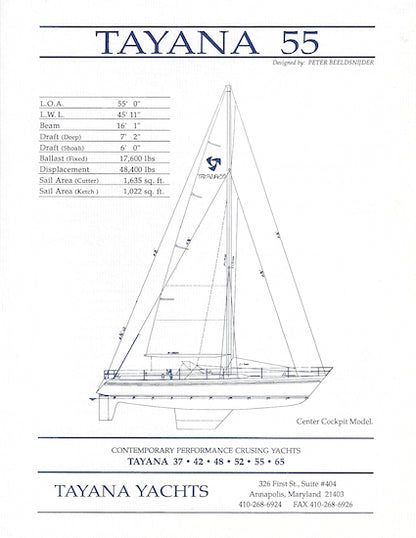 Tayana 55 Brochure Digital Package