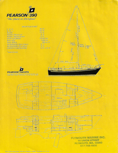 Pearson 390 Brochure