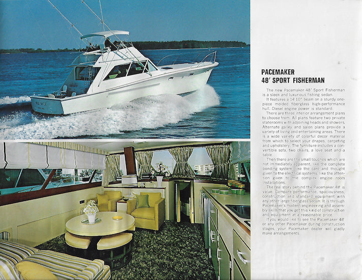 Pacemaker 48 Sportfisherman Brochure