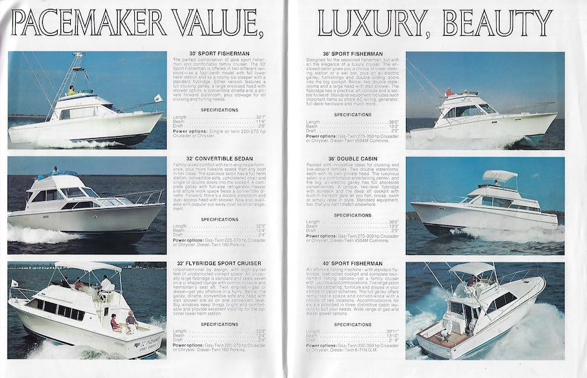 Pacemaker 1970s Brochure