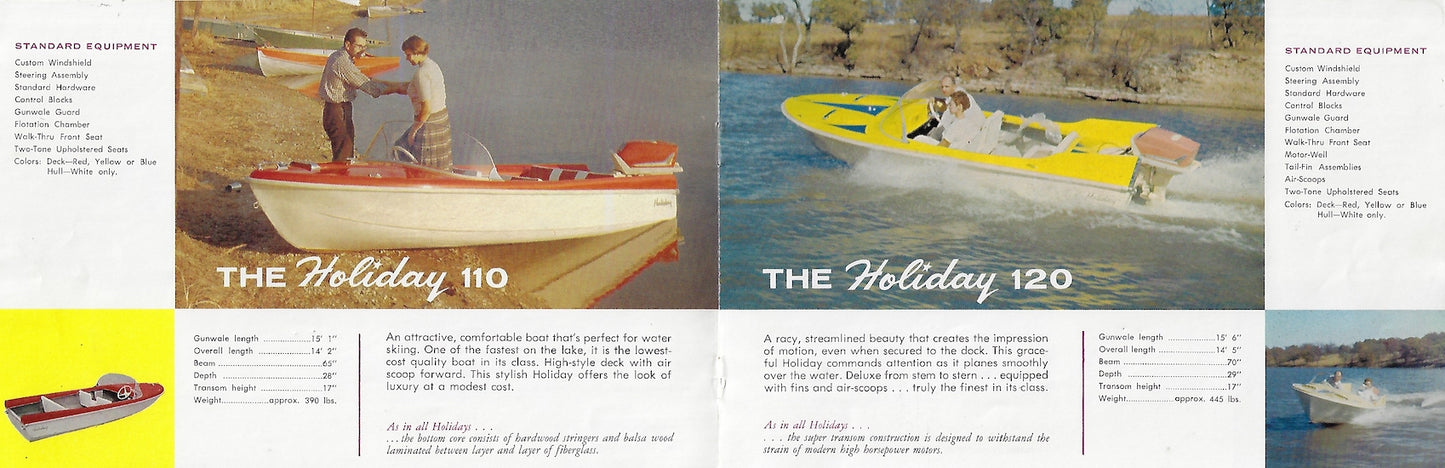 Holiday Plastics 1960s Brochure