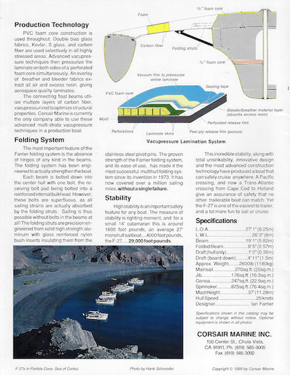 Corsair F-27 Brochure