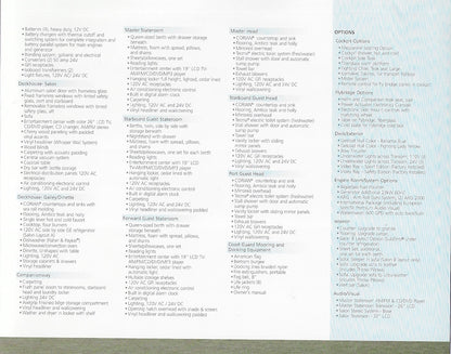 Bertram 570 Convertible Brochure