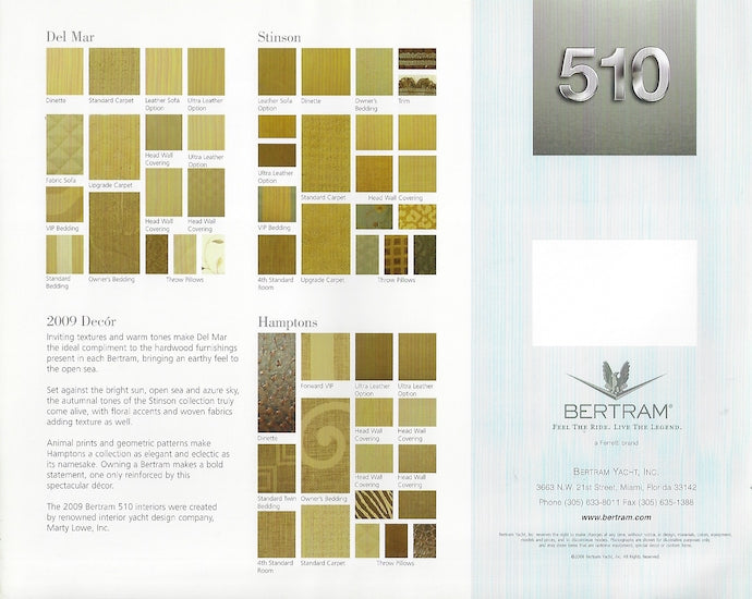 Bertram 510 Brochure
