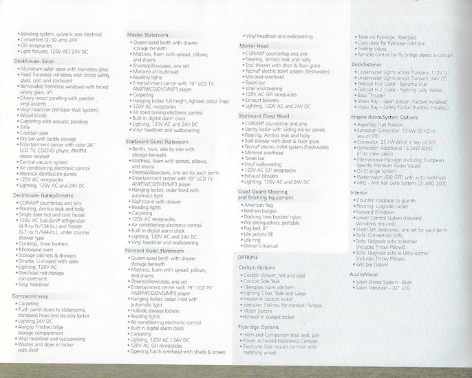 Bertram 510 Brochure