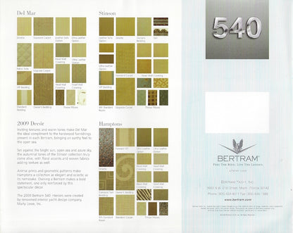Bertram 540 Brochure